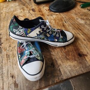 Converse Batman & Joker Chuck Taylors